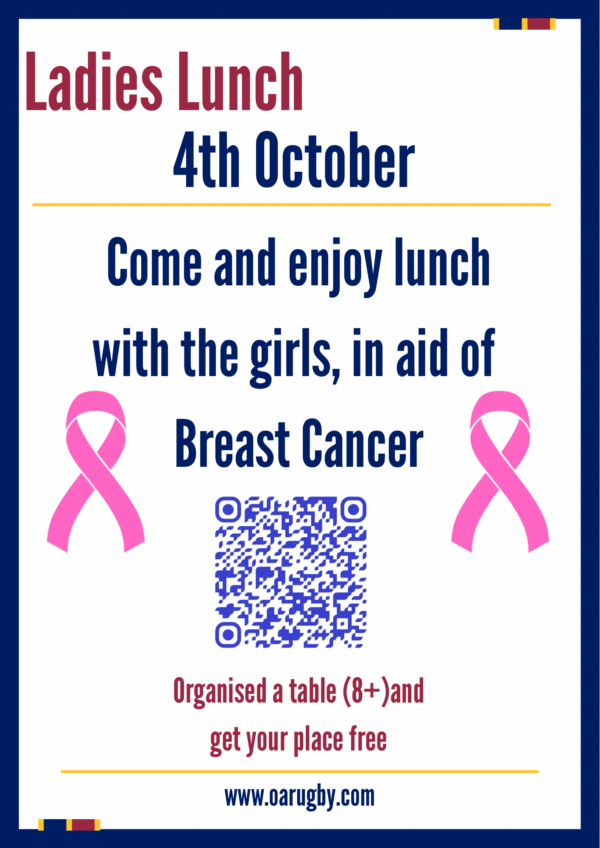 #3 - 4th Oct 25 vs Henley "Ladies Lunch"