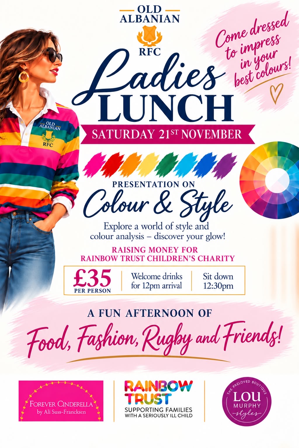 #3 - 21st November 2026 vs Esher - Ladies Charity Lunch